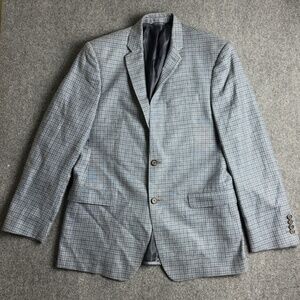 New Ralph Ralph Lauren Mens Blazer Jacket L Wool Silk Linen Made In Canada